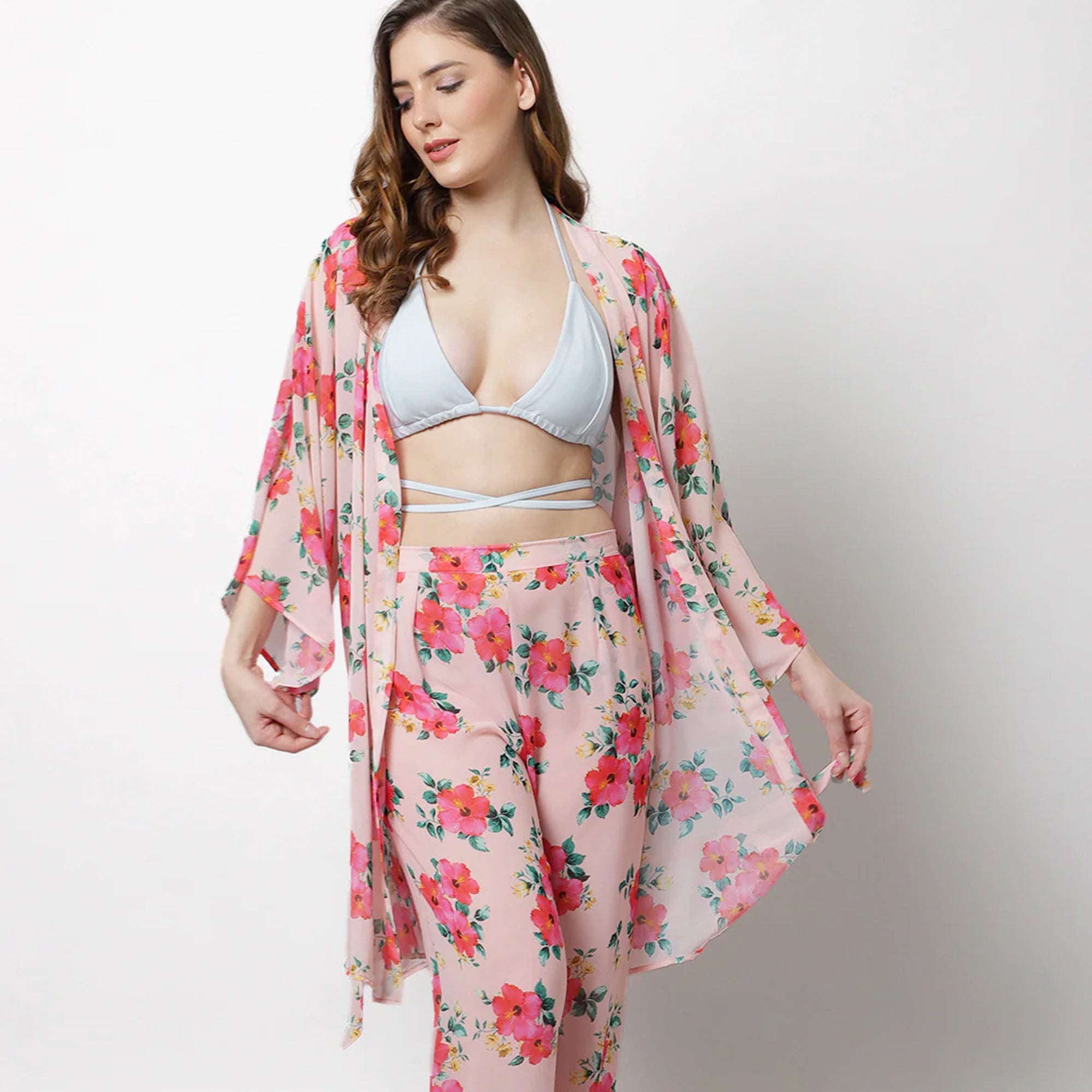 Robe & Palazzo Co-Ord Set