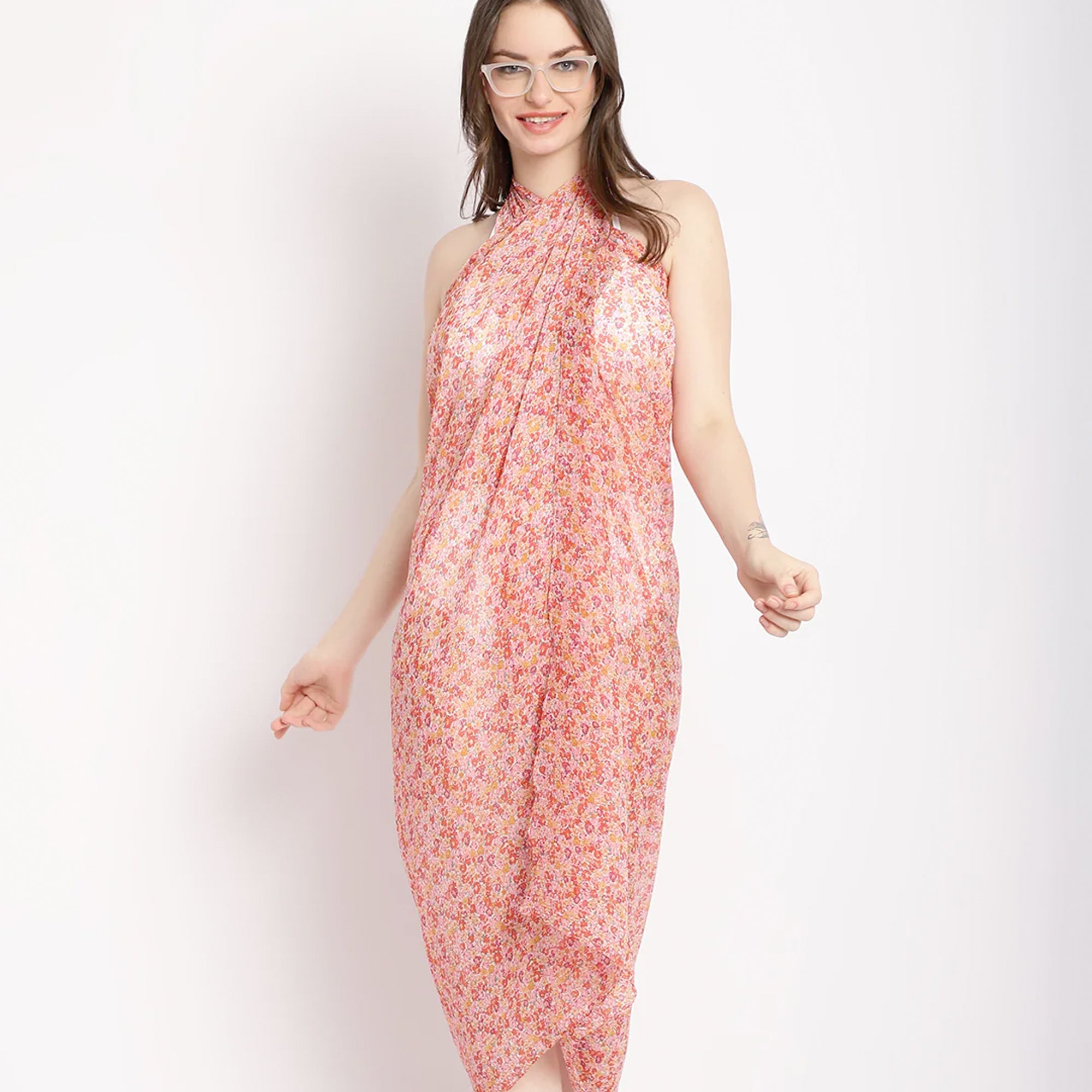 Poppy Flower Sarong