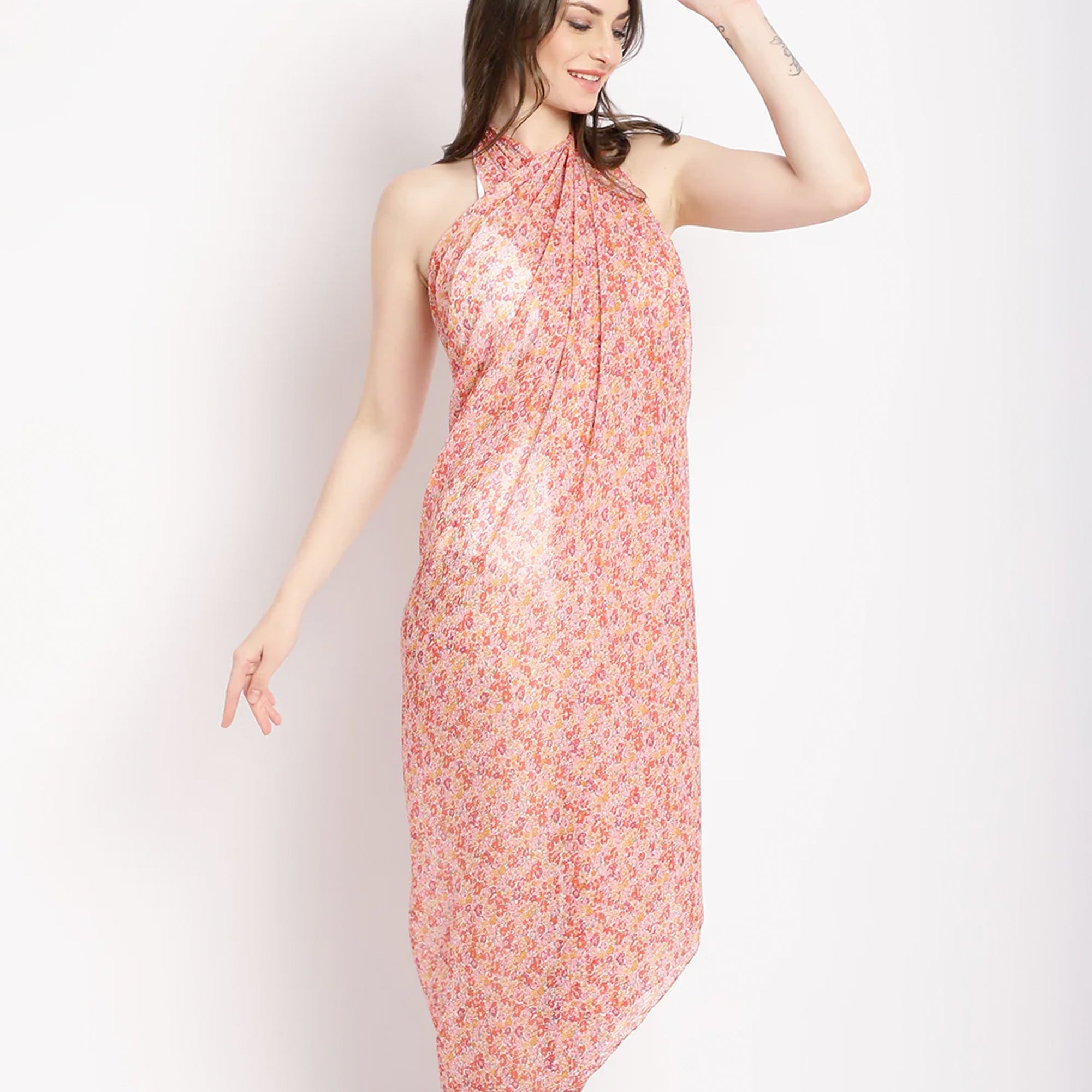 Poppy Flower Sarong